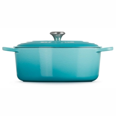 Braadpan Le Creuset Signature Ovaal Caribbean Blue Cm Kookexpert